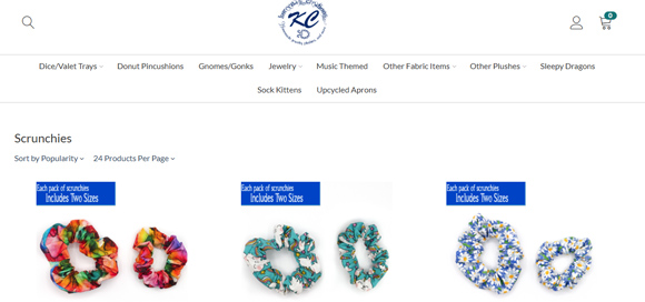 Screenshot of Goimagine shop